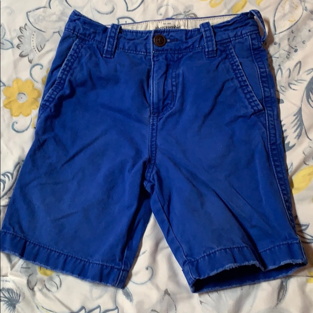 Boys blue Abercrombie shorts